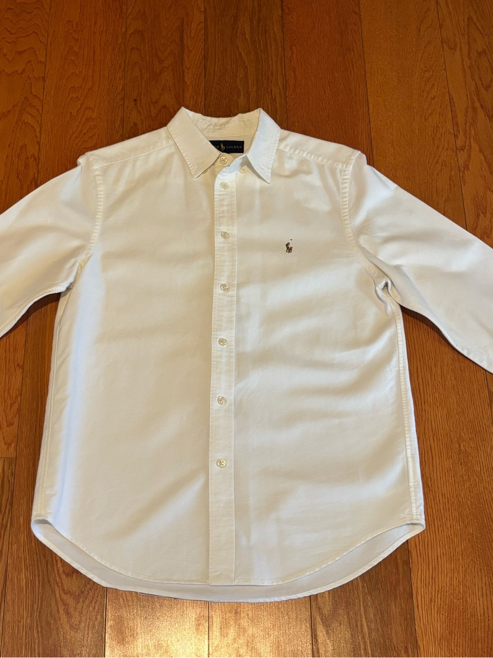 Ralph Lauren White Oxford Shirt - Picture 9 of 10
